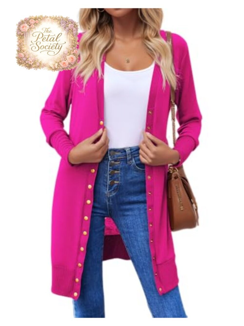 Womens Button Down Cardigan Sweater Lightweight V Neck Long Sleeve Casual